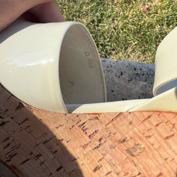 Louis Vuitton Wedge Buckle Strap Heels - Picture 9 of 11